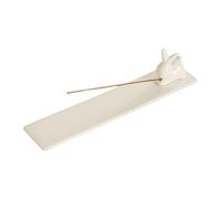 XAGMODSHN Quemadores de incienso hechos a mano, soporte para cenizas para aromaterapia, meditaciones, yoga, decoración del hogar, soporte de cerámica para palitos