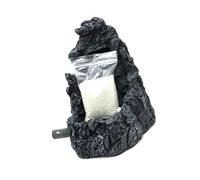 XAGMODSHN Resinas naturales de ecosistema para peceras, adornos de cascada de arena para peceras que promueven hábitats con arena que fluye durabilidad, acuarios y rocas