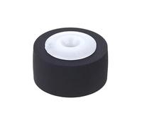 XAGMODSHN Rodamiento de goma negra de 13 x 6,3 x 2 mm, rueda de correa de presión para grabadoras de cinta de casete, pieza de equipo de video portátil