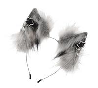 XAGMODSHN Soft Artificial Cat Ear Headbands for Halloween and Carnivals Devil Cosplay Headpiece Halloween Party Anime Cosplay Ears