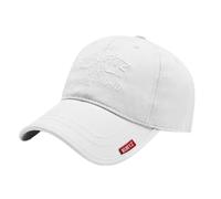 XAGMODSHN Sombrero de algodón transpirable para parejas, versátil, ejército, verde, borde grande, deportes, para uso casual y al aire libre, elegante sombrero de viaje, blanco, Talla única