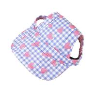 XAGMODSHN Sombrero de béisbol para cachorros, sombrero para perros con agujero para las orejas, sombrero deportivo con correa