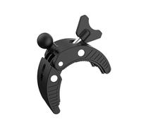 XAGMODSHN Soporte de montaje de dispositivo portátil de bolas de 17 mm, abrazadera ajustable resistente, amplia compatibilidad para conducir al aire libre, base de plástico, soporte de teléfono para