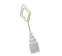 XAGMODSHN Soporte decorativo para notas con símbolo de amor, forma de nota musical, soporte para notas de yeso para organizar el hogar, oficina, organizador de escritorio