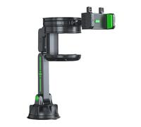 XAGMODSHN Soporte innovador 2 en 1 para coche, soporte para teléfono, rotación de 360 grados, expansor para botellas, bebidas, dispositivos móviles