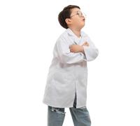 XAGMODSHN Uniforme de médico transpirable para niños, disfraz de enfermera, para jugar a simular, hospital, bata de laboratorio, tallas educativas, ropa científica para niños