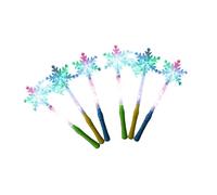 XAGMODSHN Varita Mágica Brillante LED Lightup Stick para Fiesta De Cumpleaños Celebración Reunión Familiar Evento Accesorios De Disfraces 6PCS Varita De Brillante