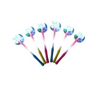 XAGMODSHN Varita Mágica Brillante LED Lightup Stick para Fiesta De Cumpleaños Celebración Reunión Familiar Evento Accesorios De Disfraces 6PCS Varita De Brillante