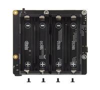 XAGMODSHN X1202 Administración Energía No Interactuada Eficiencia para Soporte Placa Base 18650 Baterías con Operaciones Potencia Continua Puerto USB Doble