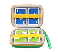 XANAD Bolsa de Transporte para 2700 Tarjetas coleccionables, Apta para UNO, SKYJO, Pokemon, Fase 10 Junior, Cards Against Humanity El Divertido Juego de Cartas - Verde