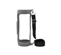 XANAD - Carcasa de Silicona para JBL Charge 5 Altavoz Bluetooth.Funda Protectora Ligera de Silicona Flexible con Correa para JBL Charge 5 (Gris)