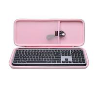 XANAD Estuche para Logitech MX Keys/MX Keys S/Plus Teclado inalámbrico Iluminado avanzado （Rosado）