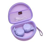 XANAD Funda para Auriculares JBL Tune 510BT /JBL Tune 520BT /JBL Tune 760 NC/JBL Tune 660 BTNC/JBL Tune 710 BT/JBL Live 460NC Bluetooth Auriculares On-Ear Plegable (Morado Púrpura)