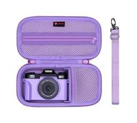 XANAD Funda para cámara digital Gavonde/Duluvulu/Oiadek/Femivo/VETEK/IWEUKJLO/VJIANGER/WIKICO/Saneen/OIEXI 4K 48MP cámara de vlogging y otros accesorios, con correa para el hombro (morado)