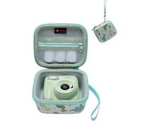 XANAD Funda para cámara instantánea Infantil, Compatible con Gofunly, HiMont, GREENKINDER, ASTGMI, Hangrui, TIATUA, CAMCLID, Regalo Ideal para niños de 3 a 14 años (Verde)