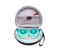 XANAD Funda para JBL Junior 320 BT/JR 310BT Auriculares Inalámbricos Niños, Estuche Portátil Bluetooth de Viaje, Protección Rígida Antigolpes (Negro)