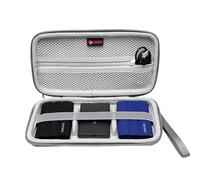 XANAD Funda para Samsung T7 Shield / T9 / T7 / T7 Touch Portable SSD 4TB 2TB 1TB 500GB Disco Duro Externo Cubrir Bolsa（Grey）