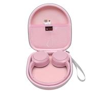 XANAD Funda para Sony WH-CH520 Auriculares Bluetooth Inalámbricos, Bolsa Protectora Compacta para Viajes, Trabajo y Uso Diario (Rosado)