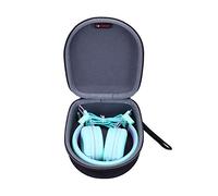 XANAD Funda Rígida Auriculares Infantiles - Estuche Universal iClever EarFun Philips Belkin iFecco Nabevi - Maleta Viaje Asa Portátil Niños Resistente Golpes Agua (Gris)
