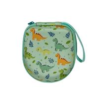 XANAD Funda Rígida Auriculares Infantiles - Estuche Universal iClever EarFun Philips Belkin iFecco Nabevi - Maleta Viaje Asa Portátil Niños Resistente Golpes Agua (Verde)