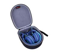 XANAD - Funda rígida de transporte para auriculares infantiles - Productos K11 plegables estéreo sin enredos con cable de 3,5 mm para auriculares in-ear - Bolsa protectora de almacenamiento