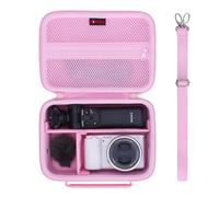 XANAD Funda rígida para cámara digital Sony ZV-E10/A6400/A6700/A6100, color | Funda de viaje para cámaras digitales Sony Alpha ZV-E1/ZV-E10II y kit de accesorios para Vlogger, trípode (GP-VPT2 BT) y