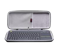 XANAD Funda rígida para Logitech K400 Plus/Logitech Pop Keys/Logitech MX Mini Teclado táctil inalámbrico con Panel táctil