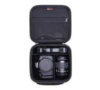 XANAD XNAND - Funda rígida para cámara Canon EOS R50, R6 Mark ll, R8 Mark ll, R100, R10, R5, R50 V, Panasonic LUMIX FZ80D, Kodak PIXPRO AZ425 y AZ255, con separadores extraíbles, Negro , medium