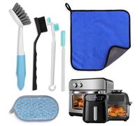 XANGNIER Kits de cepillos limpiadores para freidora de aire, 6 piezas de cepillo de limpieza para freidora de aire, accesorios