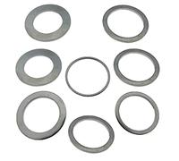 XANHOY 8 anillos reductores de sierra circular, anillo de conversión, disco, arandelas, herramientas de corte para carpintería