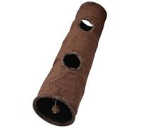 XANHOY Bastones de juguete, tubo de túnel plegable de felpa de resorte, plegable, juguete plegable para interiores