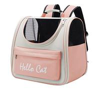 XANHOY Bolsa cómoda para viajes en coche para gatitos y cachorros, bolsa de transporte para y aseo