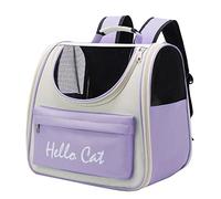 XANHOY Bolsa cómoda para viajes en coche para gatitos y cachorros, bolsa de transporte para y aseo