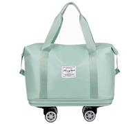 XANHOY Bolsa de la compra plegable para carrito de la compra, bolsa de carrito de compras, bolsa de carrito de compras, bolsa de viaje expandible con ruedas para mercado, bolsa de transporte con
