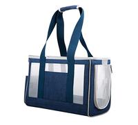 XANHOY Bolsa de malla ligera con ventana para bolso de mano, transpirable, multifuncional, para ocio, viajes, para perros pequeños y