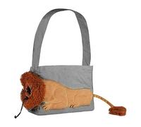 XANHOY Bolsa de transporte cómoda para cachorros, transpirable, con diseño de dibujos animados