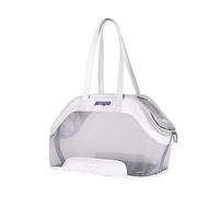 XANHOY Bolsa de transporte para exteriores, transpirable, portátil, malla de viaje, bolsa de tela para gatos, perros, suministros para mascotas