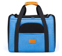 XANHOY Bolsa de viaje para gatos, cómoda bolsa de aseo transpirable, ideal para gatos medianos y perros pequeños