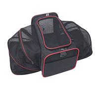 XANHOY Bolsa grande de viaje cómoda para gatos para cachorros, bolsa de aseo transpirable para visitas al veterinario