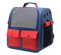 XANHOY Bolsa transportadora para mascotas, portátil, transpirable, plegable, para perros, viajes, mascotas, gatos, bolsa de seguridad