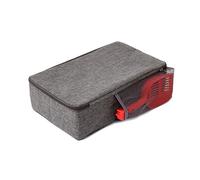 XANHOY Caja de arena de viaje con tapa de cremallera y cucharas, bandeja de arena portátil ligera para acampar