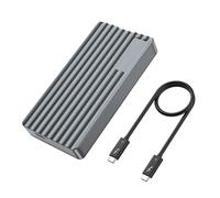 XANHOY Caja de disco sólido NVMe USB de 40 Gbps, disipación de calor rápida y eficiente, soporta discos sólidos 2242 2260 2280