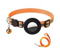 XANHOY Collar reflectante para gatos con soporte impermeable, collar de seguridad ajustable para mascotas con correa