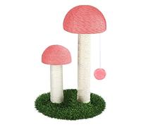 XANHOY Columna de sisal natural para arañar para juguete de interior para suministros de uñas, columna de arañazos para aliviar el aburrimiento