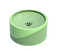 XANHOY Cuenco de agua elevado para perros, comedero de agua para perros, botella de agua para coche, cuenco de agua para derrames de perros, cuenco de agua para viajes en coche