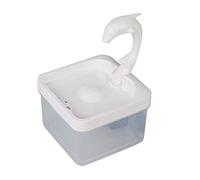 XANHOY Dispensador de agua para fuentes de agua para perros, capacidad de agua, súper silencioso, con filtro reemplazable de grifo de delfín