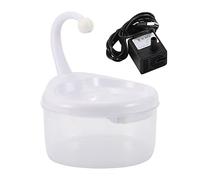 XANHOY Dispensador de agua para perros, capacidad súper silenciosa, con filtración de circulación de purificación de triple capa