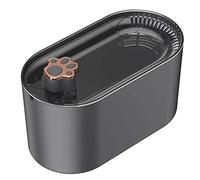 XANHOY Dispensador de agua para perros con capacidad de 100 onzas, cuenco automático de agua potable súper silencioso de múltiples capas