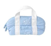 XANHOY Estuche para lápices de gran capacidad, bolsa de papelería simple, bolsas suaves para lápices, organizador de escritorio para estudiantes, Blue, 225*105 mm