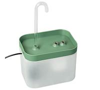 XANHOY Fuente de agua automática para mascotas, dispensador de agua silencioso, 1,5 L, filtro de esponja de gran capacidad